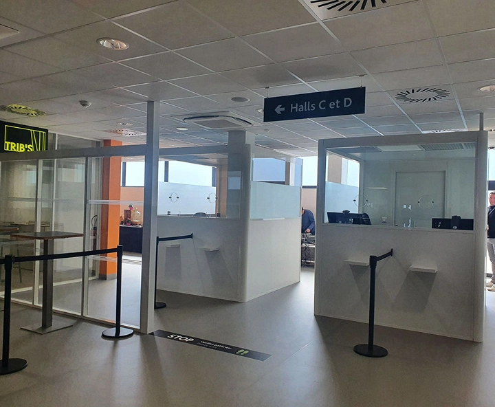 cloisons modulaires à Niort